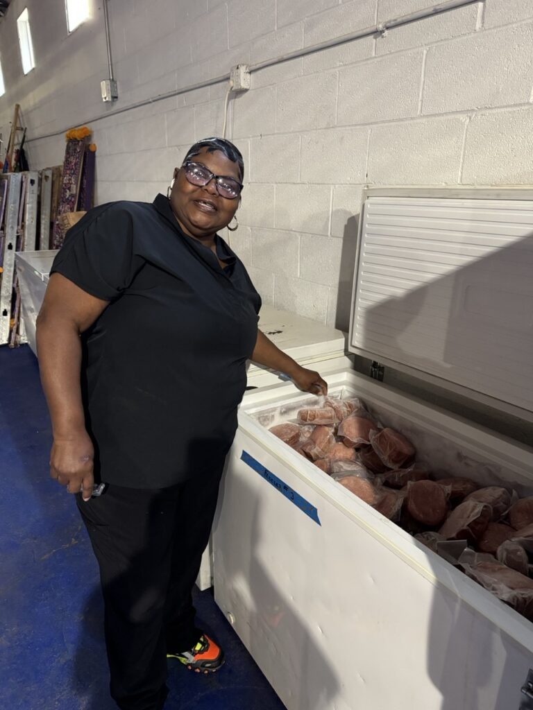 Volunteer Staff Preparing the Food Bank